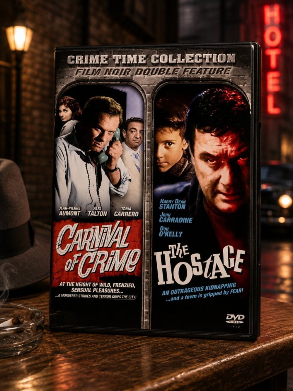 Carnival of Crime / The Hostage (DVD, Region 1) Very Good condition!